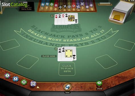 Play European Blackjack Gold Microgaming .